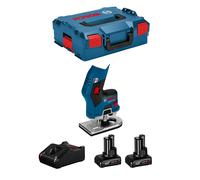 Rifilatore BOSCH GKF 12V-8 (2 x 6,0 Ah + GAL12V-40 + L-Boxx 136)