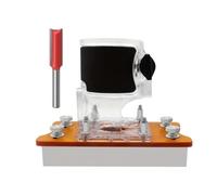 Rifilatore per Legno,2 In 1 Portatile Regolabile Manuali | Macchina Per Incisione Laminato Elettrica A Mano - Per Artigianato Riparazioni Falegnameria e Lavori in Giardino