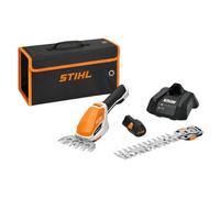 RIFINITORE A BATTERIA STIHL HSA 26 CON BATTERIA AS 2 E CARICATORE AL 1