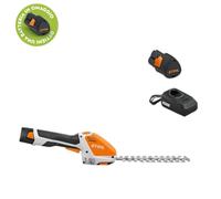 RIFINITORE A BATTERIA STIHL HSA 26 CON BATTERIA AS 2 E CARICATORE ALS 31