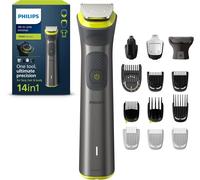 Rifinitore All-in-One Philips serie 7000, Multigroom 14 in 1 per viso, Black