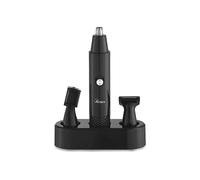 ARDES - ARTRIM01 Taglia Peli Naso e Orecchie Trimmer Uomo Professionale 3 in 1 - Kit Rasoio Peli Naso e Orecchie 4 Accessori - Tagliapeli Naso Rifinitore Compatto