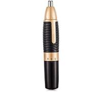 Rifinitore for orecchie e naso, tagliacapelli elettrico professionale, rimozione peli del con testina rimovibile for uomini donne, alimentato a batteria