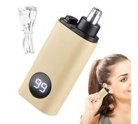 Rifinitore per sopracciglia da uomo: dispositivo di rimozione dei capelli 'orecchio del naso elettrico con batteria ricaricabile, kit da toeletta impermeabile | Casta portatile per donne e uomini