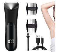 Rifinitore per Uomo Utilizzabile Sia Asciutto Che Bagnato, Ergonomico, | Rasoio Barba Wet & Dry Per Il Corpo, Naso, Orecchie, Testa, Viso, Braccia E Gambe