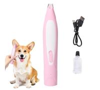 Rifinitore silenzioso per zampe di cane - Rifinitore a LED per zampe di piccola taglia | Strumento per la cura del cane e gatto senza rumore | Taglio preciso con luce extra
