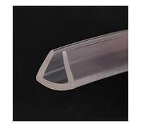 Rifinitura del bordo trasparente, rifinitura del bordo del canale a U, Guarnizione in gomma adatta for proteggere il bordo del telaio della porta, trasparente(20mm X 15mm*Length:5m)