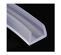 Rifinitura del bordo trasparente, rifinitura del bordo del canale a U, Guarnizione in gomma trasparente, lunga 5 metri, sono disponibili una varietà di specifiche(22mm x 18mm)