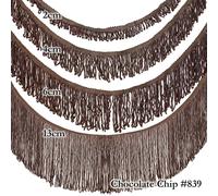 Rifiniture ad anello con frange in anticato effetto,Neotrims 2,4,6,13cm,20 color