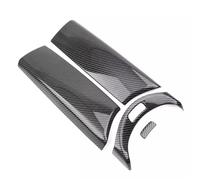 Rifiniture interne auto Compatibile Con Benz Per E Per GLC Per C Per W205 4 Pezzi Copertura Pulsante Pannello Scatola Bracciolo Centrale Auto Accessori Interni(Black2)