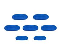 Rifiniture interne auto Compatibile Con Benz Per W177 Per A180 A200 A220 A250 2019 2020 2021 2022 2023 2024 Manopola Presa Aria Condizionata Rivestimento Copertura Adesivo(Blue,Size1)