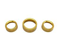 Rifiniture interne auto Compatibile Con Chrysler 300 300s 2015 2016 2017 2018 2019 2020 2021 Auto AC Manopole Aria Condizionata Interruttore Pulsante Copertura Interni