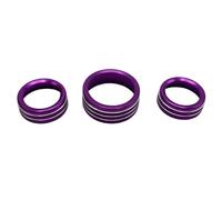 Rifiniture interne auto Compatibile Con Chrysler 300 300s 2015 2016 2017 2018 2019 2020 2021 Auto AC Manopole Aria Condizionata Interruttore Pulsante Copertura Interni