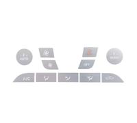 Rifiniture interne auto Compatibile Con Ford Per Mustang 2015 2016 2017 2018 2019 2020 2021 2022 Cornice Interna Centrale Cambio Auto Pannello Copertura(Silver)