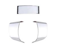 Rifiniture interne auto Compatibile Con Per Sagitar 2010 Per EOS 2006 2007 2008 2009 Copertura Decorativa Volante Auto Patch Protettivo(Silver)