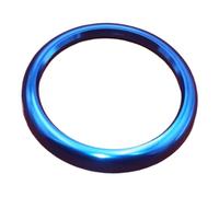 Rifiniture interne auto Compatibile Con Porsche Per Cayenne Per 911 718 Guida a sinistra Auto Orologio Decorazione Cronometro Bussola Cronometro Adesivo Decorazione Rifinitura(Blue)