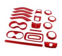 Rifiniture Interne Compatibile Con Jeep Per Wrangler JK 2011-2017 Kit Di Decorazione Per Interni Auto Volante Console Centrale Pannello Del Cambio Della Copertura