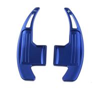 Rifiniture interne per auto 2 Pezzi Di Estensione Del Cambio Al Volante In Alluminio Per Auto Per Ford Per Mustang 2015 2016 2017 2018 2019 2020 Interne Decorative(Blu)
