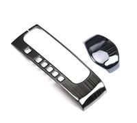 Rifiniture interne per auto 2 Pezzi Pannello Di Rivestimento Cambio Automatico Copertura Scatola Del Per Civic 10a Generazione 2020 2019 2018 2017 2016 LHD strisce decorative per auto(Nero)