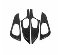 Rifiniture interne per auto 4 Pezzi/set Di Coperture Per Maniglie Interne Delle Portiere In Fibra Carbonio Per Nissan Per Qashqai J11 2016-2020 Cornici dei Interno