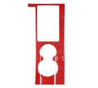 Rifiniture interne per auto 5 Pezzi Di Adesivi Decorativi Per Interni Auto In Fibra Di Carbonio Rossa Per Ford Per Mustang 2005 2006 2007 2008 2009 Solo Con Guida A Sinistra