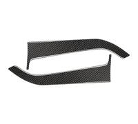 Rifiniture Interne Per Auto Adatto for Ford Mustang GT 2015-2021, accessori for auto, adesivi for pannelli porta anteriori in fibra di carbonio, decalcomanie, decorazioni for interni(Noir)
