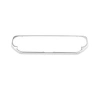 Rifiniture interne per auto Adesivo Decorativo Per Pannello Di Controllo Dell'aria Condizionata Per Jeep Per Wrangler JL Per Gladiator JT 2018+ Accessori Per Auto strisce decorative per auto(Argento)