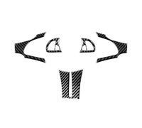 Rifiniture interne per auto Kit Di 5 Coprivolanti Per Auto Adesivi Decorativi Per BMW Z4 E85 2003-2008 Con Comandi Audio Cornici dei Interno