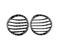 Rifiniture Interne Per Auto Misura per Fiat 500 2008-2024 AC Telaio di controllo Uscita aria Trim Modanature interne per auto Striscia Per Cruscotto(Air Vent Black)