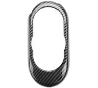 Rifiniture interne per auto Pannello Di Controllo Console Per BMW Per MINI Per Cooper S F55 F56 F57 Copertura Modanatura Interna In Fibra Carbonio Accessorio interne Auto