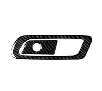 Rifiniture interne per auto Per A4 B9 RS4 S4 2017 2018 2019 Adesivi Per Interruttori In Fibra Di Carbonio Per Vano Portaoggetti Accessori Per Interni Auto(Red drive)