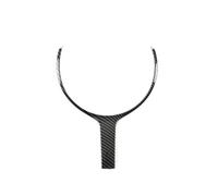 Rifiniture Interne per Auto per BMW F Chassis F06 F10 F11 F12 F15 F16 F20 F21 F22 F23 F30 F32 F34 ABS Carbon Texture Car Interior Steering Wheel Cover Trim Accessori Interni Auto(Small)