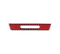 Rifiniture interne per auto Per BMW Serie 5 F10 F18 2011-2017 Accessori Interni Sedile Auto Pulsante Di Regolazione Della Memoria Adesivi Per Cornice Copertura(Rosso)