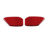 Rifiniture interne per auto Per Chevy Per Camaro 2017-2022 Accessori Per Auto Interni Interno Porta Ciotola Adesivo Decorativo Cornice Di Copertura strisce decorative per auto(Rosso)