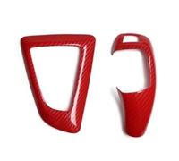 Rifiniture Interne Per Auto Per F30 F20 F10 F31 F32 F36 F34 F22 Per X3 F25 Per X5 F15 Serie 1 3 4 5 ABS Pomello Del Cambio Auto Accessorio Di Finitura Striscia Per Cruscotto(A and C LHD Red)