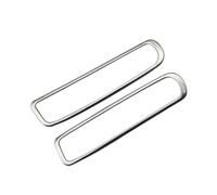 Rifiniture Interne Per Auto Per Focus Mk4 2019-2023 ST Line Copertura Bocchetta Uscita Dell'aria Anteriore Montante Decorazione Interna In Acciaio Inossidabile Striscia Per Cruscotto(Sliver)