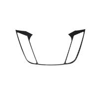 Rifiniture interne per auto Per Ford Per Escape 2013 2014 2015 2016 Adesivi In fibra Di Carbonio Neri Accessori Decorativi Per Interni Auto Controllo Digitale Clima(Center air vent)