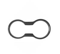 Rifiniture interne per auto Per Ford Per Mustang 2015-2022 Telaio Portabicchieri Per Auto Modanatura Interna In Fibra Di Carbonio Accessori Per Portabicchieri. Interne Decorative(Carbone nero)