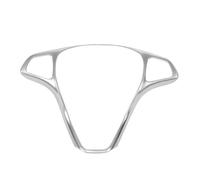 Rifiniture interne per auto Per Mercedes Per Benz A B C E GLA GLC CLA GLE GLS Classe W246 W205 W213 X253 X156 Coprivolante per auto Decorazione Accessorio interne Auto(Argento)