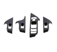 Rifiniture interne per auto Per Mercedes Per Benz B GLA GLB Classe W247 H247 X247 Pannello Di Controllo Del Finestrino Dell'auto Adesivo In Fibra Di Carbonio Accessori Interni Auto(Look in carbonio)