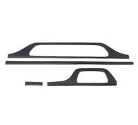 Rifiniture interne per auto Per Q5 FY 2018 2019 2020 ABS Fibra Di Carbonio Auto Cambio Cambio Pannello Copertura Decorazione Adesivo Accessori Interni LHD Accessori Interni Auto(4pcs front cover)