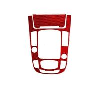 Rifiniture interne per auto Per Q5 SQ5 8R Per A4 Per A5 2009-2018 Pannello Di Controllo Cambio In Fibra Di Carbonio Rosso Per Interni Accessori Per Auto Adesivi Decorativi(5)
