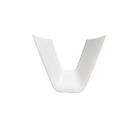 Rifiniture interne per auto Per Tesla Per Model 3/Y 2024-2025 Coprivolante Per Auto Adesivo Componente Accessori Interni In Fibra Di Carbonio ABS strisce decorative per auto(A White)