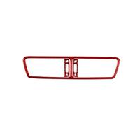 Rifiniture interne per auto Per VW Per Passat 2006 2007 2008 2009 2010 2011 Adesivo Per Presa D'aria Cruscotto Interno Auto In Fibra Di Carbonio(2 Red)