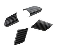 Rifiniture interne per auto Per VW Per Polo 2004 2005 2006 2007 Rivestimento Protettivo Per Volante Interno In Fibra Di Carbonio Per Auto strisce decorative per auto