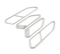Rifiniture interne per auto Per VW Per Tiguan MK2 2017-2019 Pannello Di Copertura Maniglia Interna Portiera Modanatura Interna In Acciaio Inossidabile(Argento)