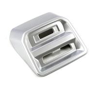 Rifiniture interne per auto Per VW Per Tiguan MK2 2017-2019 Vano Portaoggetti Della Console Centrale Bracciolo Presa D'aria CA Pannello Di Copertura USB strisce decorative per auto(B Matte Silver)