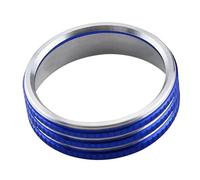 Rifiniture interne per auto Pomello Del Pulsante Dell'interruttore Delle Luci Dei Fari Dell'auto Per Opel Per Mokka Per ASTRA J Per Insignia Interne Decorative(Blu)