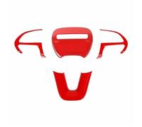 Rifiniture interne per auto Rivestimento Coprivolante Per Modelli 2015-2021 Per Dodge Per Challenger Per Charger Per Durango Per Jeep Per Grand Cherokee SRT8 strisce decorative per auto(Rosso)