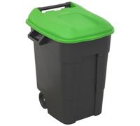 Rifiutare/Bidone Dei Rifiuti con Ruote 100L - Verde - Sealey BM100G Nuovo